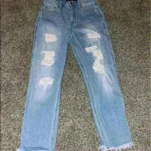 Hollister High Rise Mom Jeans